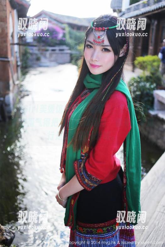 MyGirl美媛馆 - 双马尾写真，Ellie艾栗栗这福气得把我给心痒痒的，看来今年流行是双重的可爱哦。