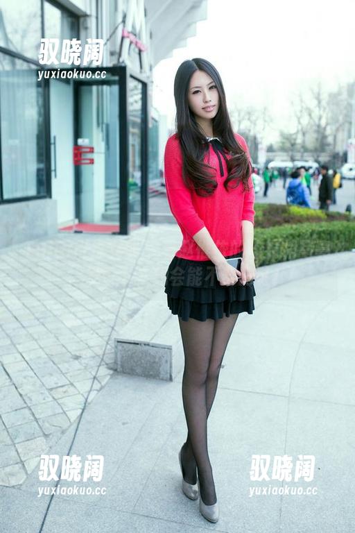 TuiGirl推女郎 - 看赵惟依的连衣裙写真，发誓下次约会能不穿拖鞋！