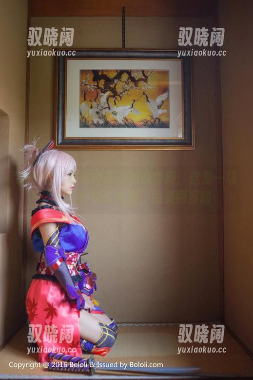 波萝社 - 柳侑绮最新和服图册：这是一场“穿着和服吃拉面”的美丽冒险