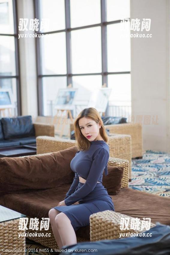 爱蜜社-黄歆苑 爱蜜社 - 黄歆苑的黑色魅惑:私拍原图让人眼前一亮